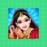 indian wedding makeup salon an android application logo